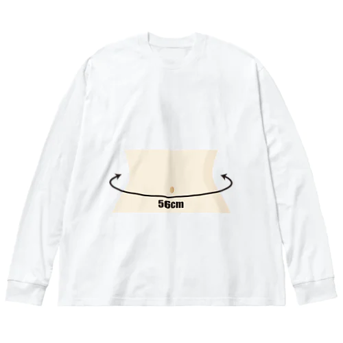 56cm ビッグシルエットロングスリーブTシャツ