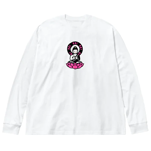 OK! BUDDHA ビッグシルエットロングスリーブTシャツ