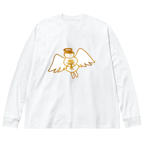 Peace ビッグシルエットロングスリーブTシャツ