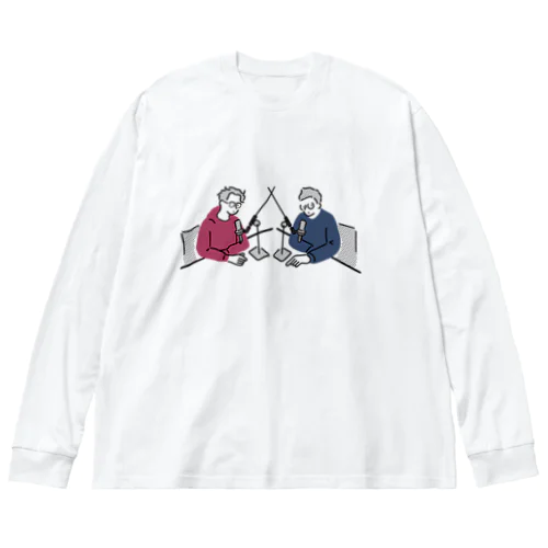 ヤーレンズのラジオの虎番組ロングTシャツ Big Long Sleeve T-Shirt