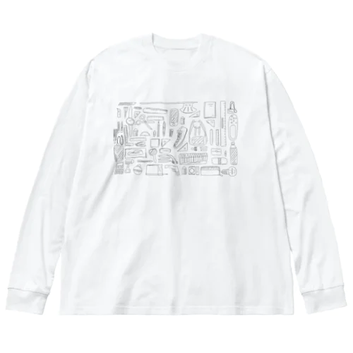 にちようひん Big Long Sleeve T-Shirt