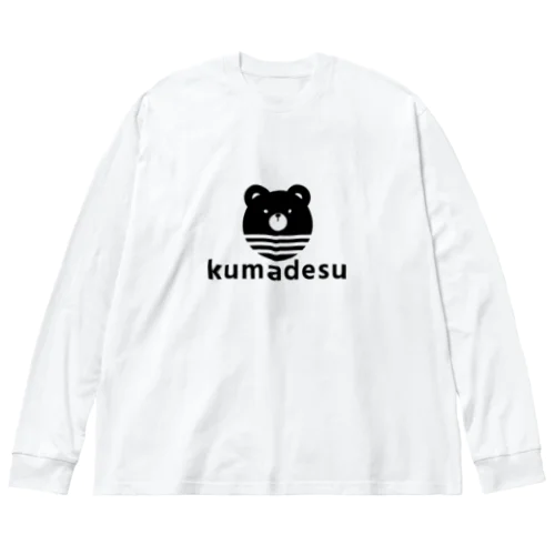 Kumadesu ビッグシルエットロングスリーブTシャツ