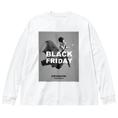 BLACK FRIDAY 2022 (WHITE) Big Long Sleeve T-Shirt