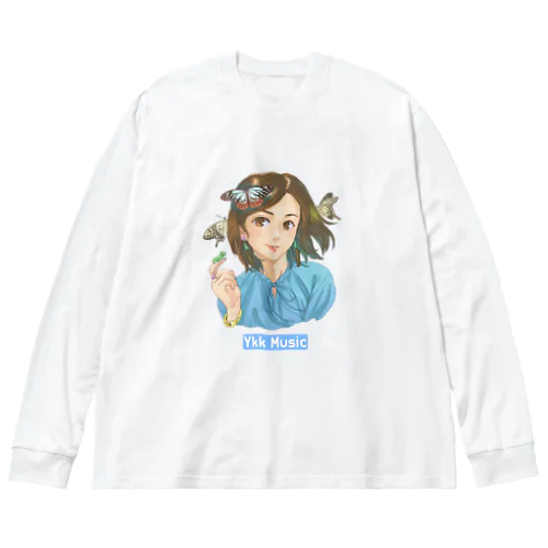 虫愛づる母君 designated by 北大路ツカサ Big Long Sleeve T-Shirt