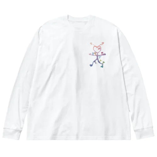 うちゅうじん　われわれわ〜 Big Long Sleeve T-Shirt