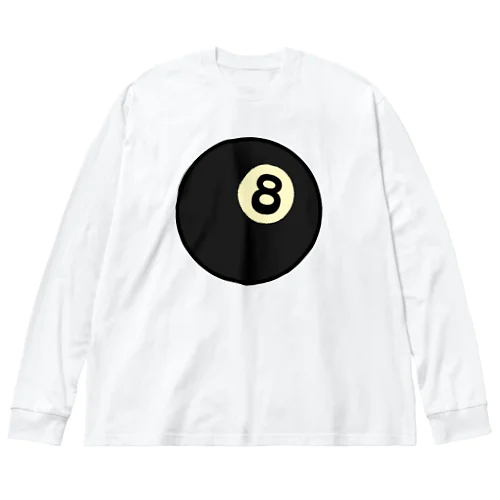 8-ball♪単体♪221202 ビッグシルエットロングスリーブTシャツ