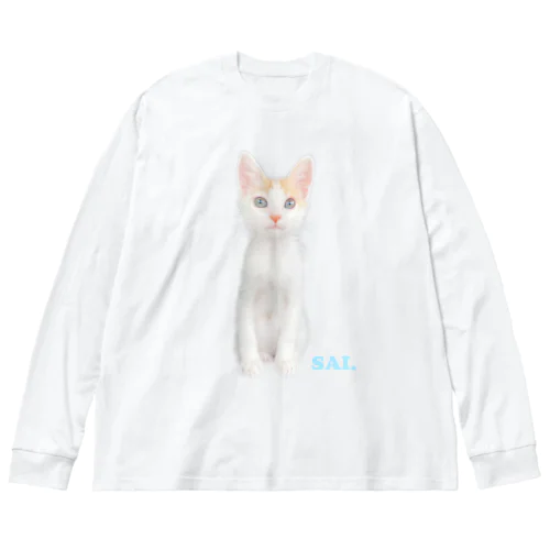 子猫のSAIちゃん ビッグシルエットロングスリーブTシャツ