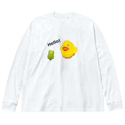 グリーティング　Greeting ビッグシルエットロングスリーブTシャツ