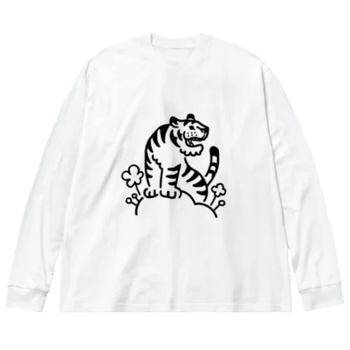 ゆるスカジャン（とら） Big Long Sleeve T-Shirt