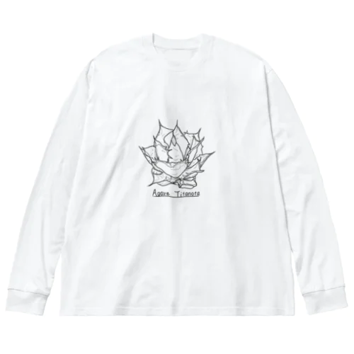 アガベ　チタノタ Big Long Sleeve T-Shirt