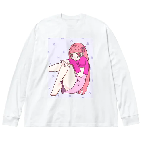 うるうるちゃん Big Long Sleeve T-Shirt