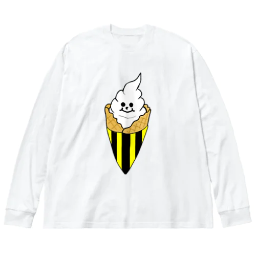 電柱ソフトくん ビッグシルエットロングスリーブTシャツ