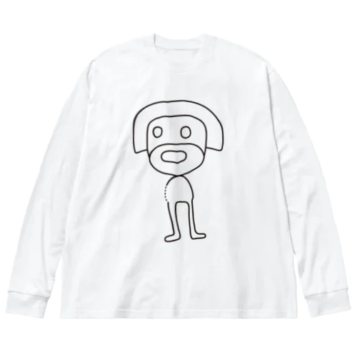 ナスカの地上絵（新発見） ビッグシルエットロングスリーブTシャツ