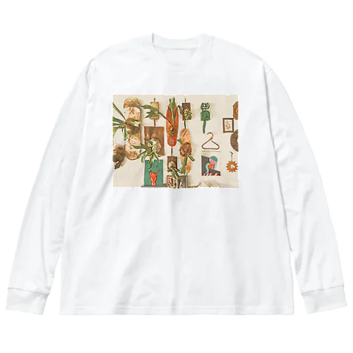 我が家のビカクウォール Big Long Sleeve T-Shirt