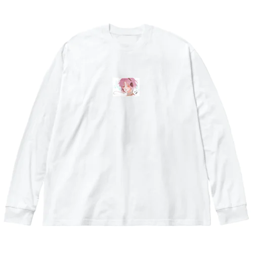 SUZURI限定　ほのか×炭酸水　オリジナルグッズ Big Long Sleeve T-Shirt