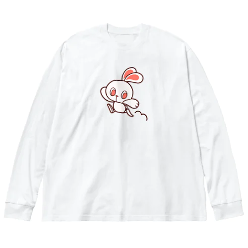 ぽっぷらうさぎ(じゃんぷ！) Big Long Sleeve T-Shirt