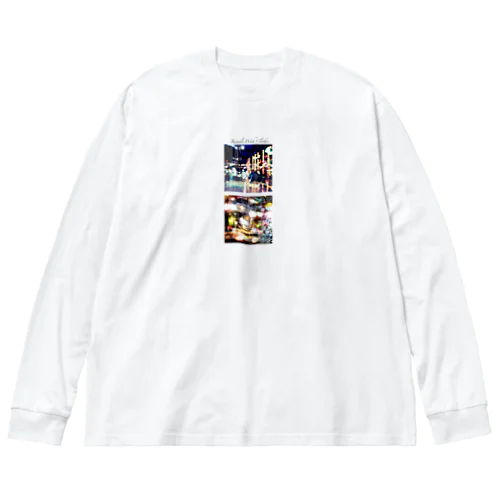 NEON CITY ビッグシルエットロングスリーブTシャツ