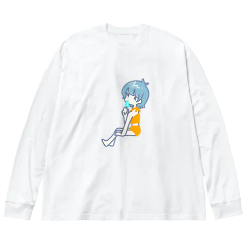 アツイナツ ビッグシルエットロングスリーブTシャツ