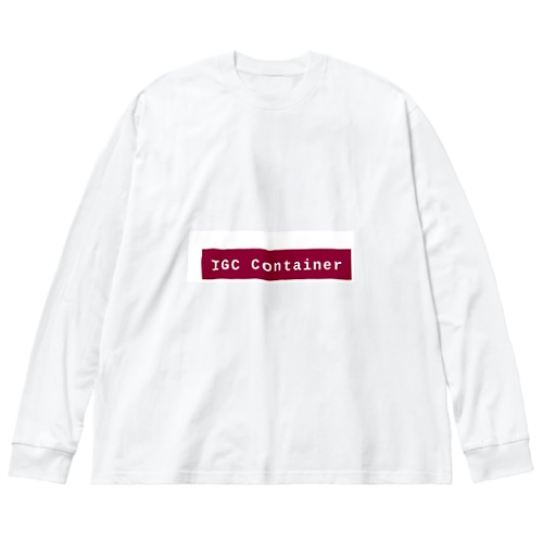 コンテナー Big Long Sleeve T-Shirt