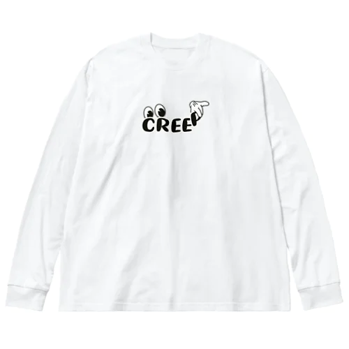 CREEP ビッグシルエットロングスリーブTシャツ