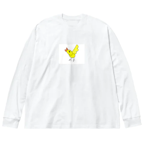 な ビッグシルエットロングスリーブTシャツ