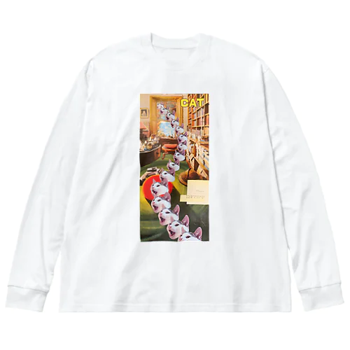 YOGI WORLD（ design:KOHEI ITATANI） Big Long Sleeve T-Shirt