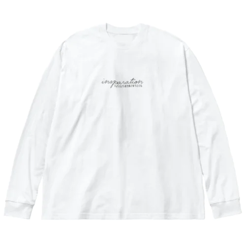 ｲﾝｽﾋﾟﾚｰｼｮﾝ｡ Big Long Sleeve T-Shirt