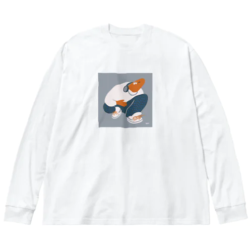 イカしてる奴 Big Long Sleeve T-Shirt