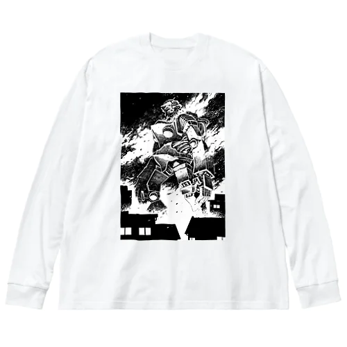 鉄神01 Big Long Sleeve T-Shirt