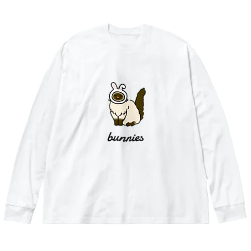 bunnies ビッグシルエットロングスリーブTシャツ