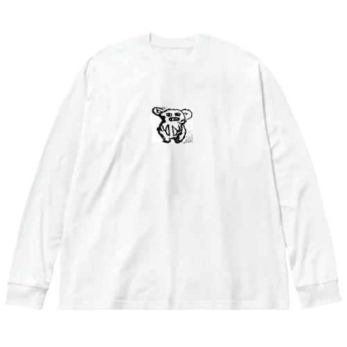 黒いやつ ビッグシルエットロングスリーブTシャツ