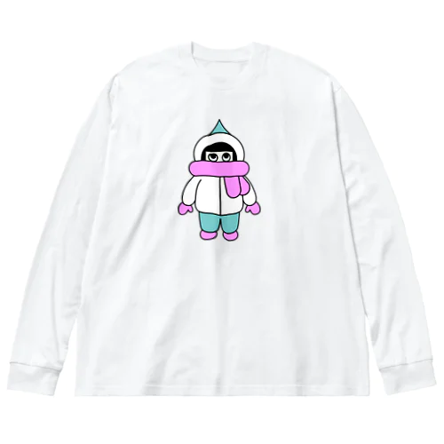 冬モコさん Big Long Sleeve T-Shirt