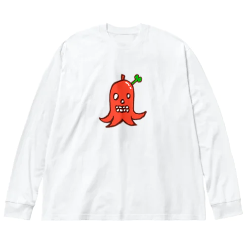 ドクロ風味なタコさんウインナー Big Long Sleeve T-Shirt