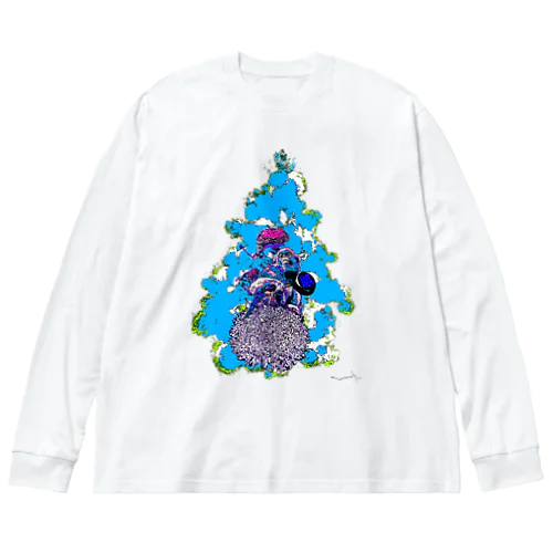 『禁止行(為)』超身勝手の591 Ver. Big Long Sleeve T-Shirt