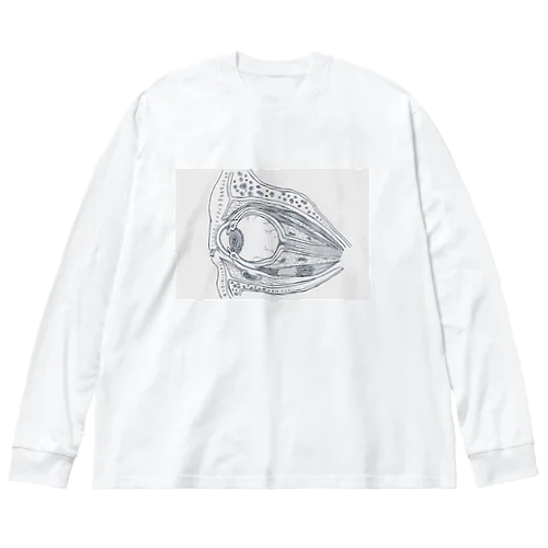 がんきゅう、 ビッグシルエットロングスリーブTシャツ