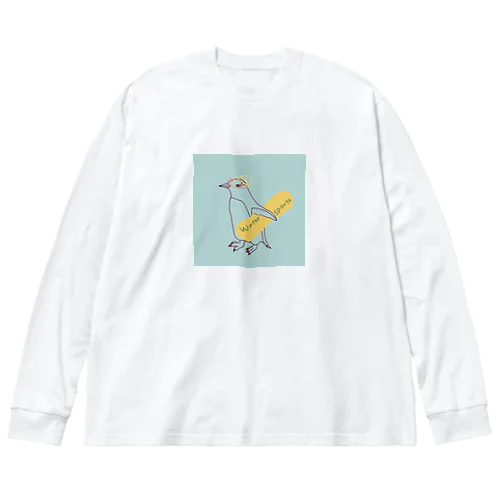 からふるスノボジェンツーペンギン Big Long Sleeve T-Shirt