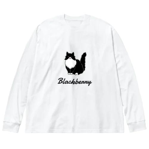 Blackberry ビッグシルエットロングスリーブTシャツ