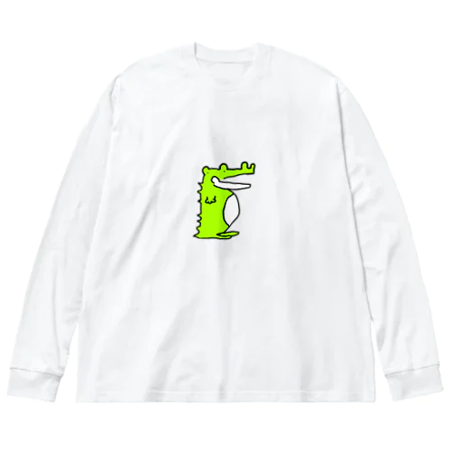 エモいワニ屋さん Big Long Sleeve T-Shirt