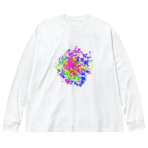 爆発 Big Long Sleeve T-Shirt