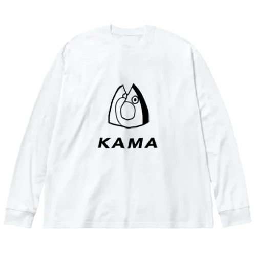 KAMA ビッグシルエットロングスリーブTシャツ