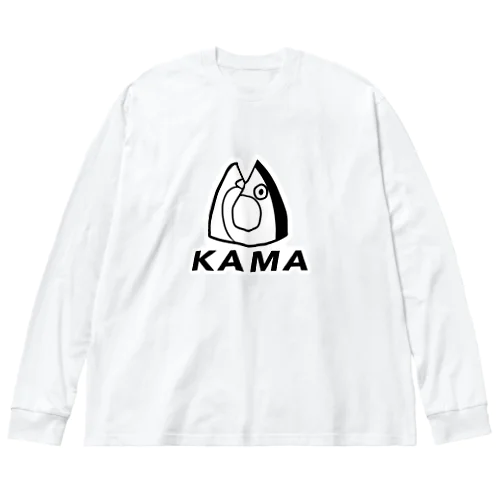 KAMA ビッグシルエットロングスリーブTシャツ