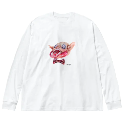 LICK MONSTER Jr. by AI ビッグシルエットロングスリーブTシャツ