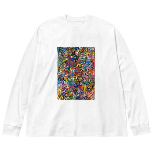 PEACE ビッグシルエットロングスリーブTシャツ