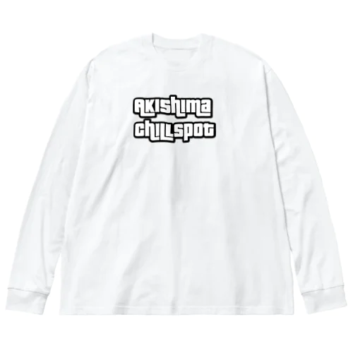 Akishima ChillSpot ビッグシルエットロングスリーブTシャツ