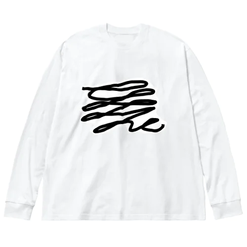 [L][T]高架好き デザイン③ Big Long Sleeve T-Shirt