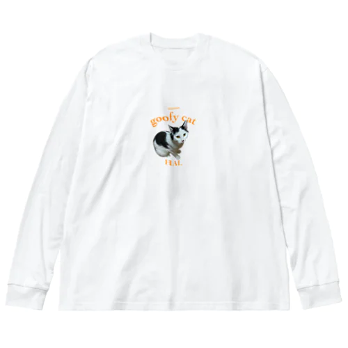 間抜けな猫　HAL Big Long Sleeve T-Shirt