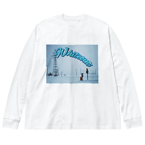 Whiteout ロゴ入り ビッグシルエットロングスリーブTシャツ