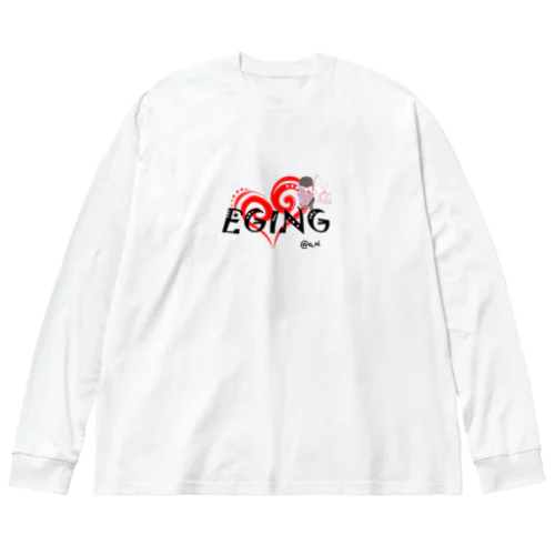 EGING　a_ri ビッグシルエットロングスリーブTシャツ