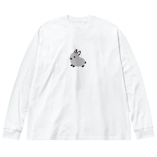 うさぎ　サイアミーズスモークパール Big Long Sleeve T-Shirt