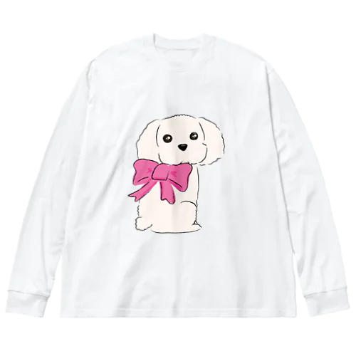 おしゃぷぅ ビッグシルエットロングスリーブTシャツ